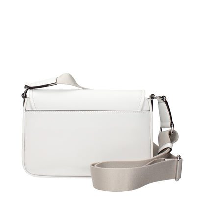 Michael Kors – Umhängetaschen aus weißem Leder