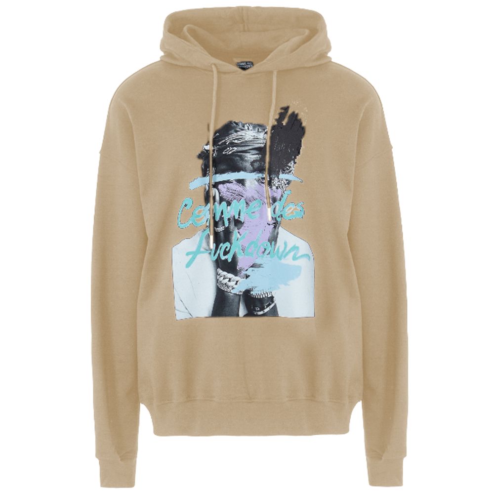 Comme Des Fuckdown Beige Baumwoll-Sweatshirt