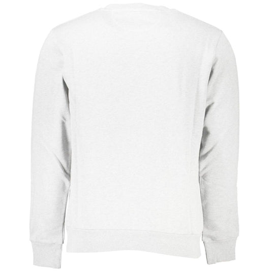La Martina Weißes Baumwoll-Sweatshirt