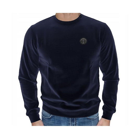 Blaues Baumwoll-Sweatshirt von Plein Sport