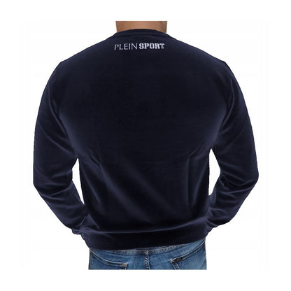 Blaues Baumwoll-Sweatshirt von Plein Sport