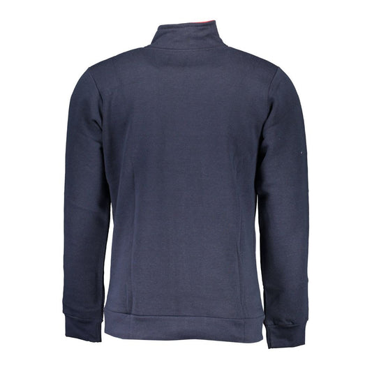 Gianmarco Venturi Blue Cotton Sweatshirt