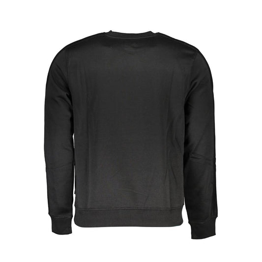 Gianmarco Venturi Black Cotton Sweatshirt