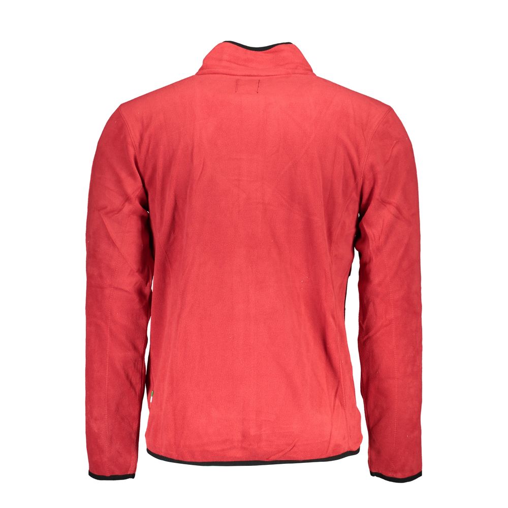 Gianmarco Venturi Rotes Polyester-Sweatshirt