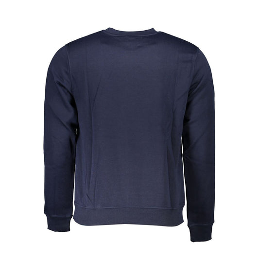 Gianmarco Venturi Blaues Baumwoll-Sweatshirt