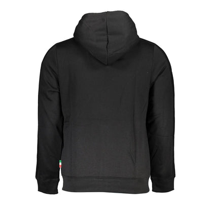 Gianmarco Venturi Black Cotton Sweatshirt