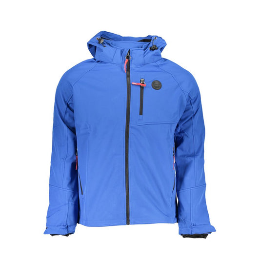 Gianmarco Venturi Blaue Polyesterjacken und -mäntel