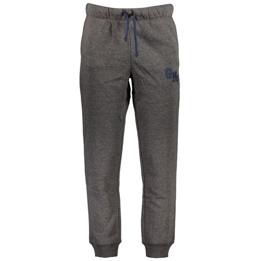 Gianmarco Venturi Gray Cotton Pant