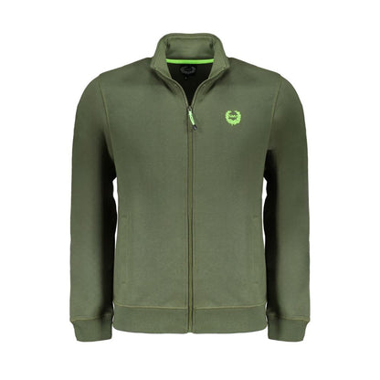 Gianmarco Venturi Green Cotton Sweatshirt