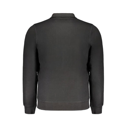 Gianmarco Venturi Black Cotton Sweatshirt