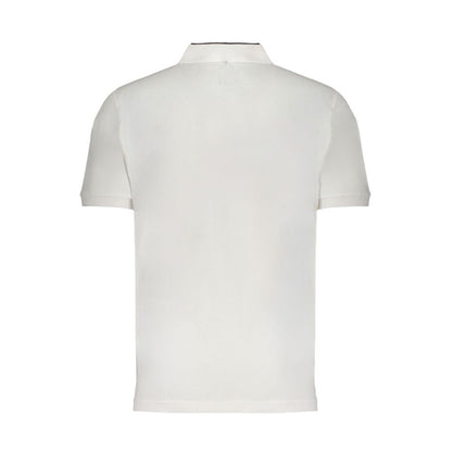 Gianmarco Venturi White Cotton Polo Shirt