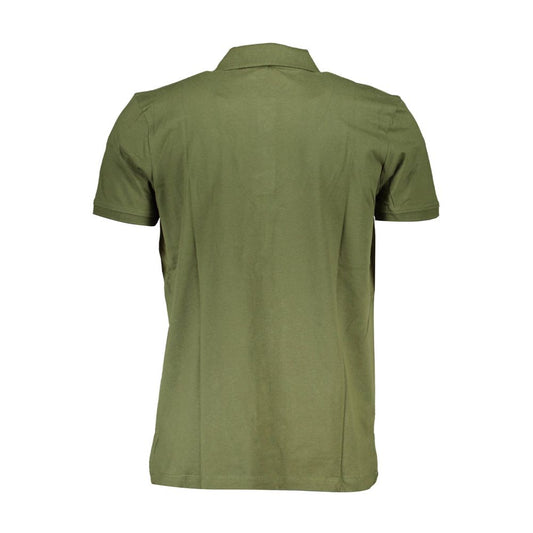 Gianmarco Venturi Green Cotton Polo Shirt