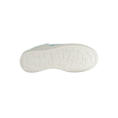 Gaelle Paris Bianco Polyurethane Women Sneaker