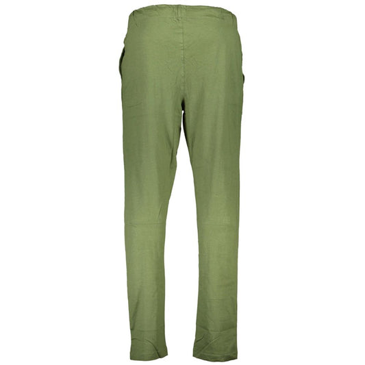 Gianmarco Venturi Green Cotton Pant