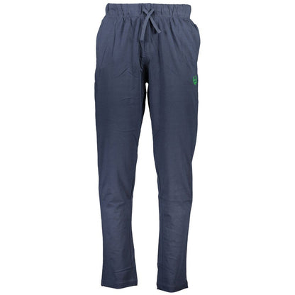 Gianmarco Venturi Blue Cotton Pant