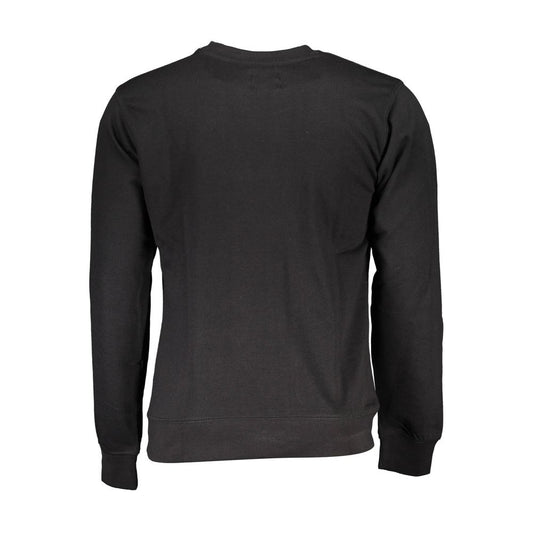 Gianmarco Venturi Black Cotton Sweatshirt