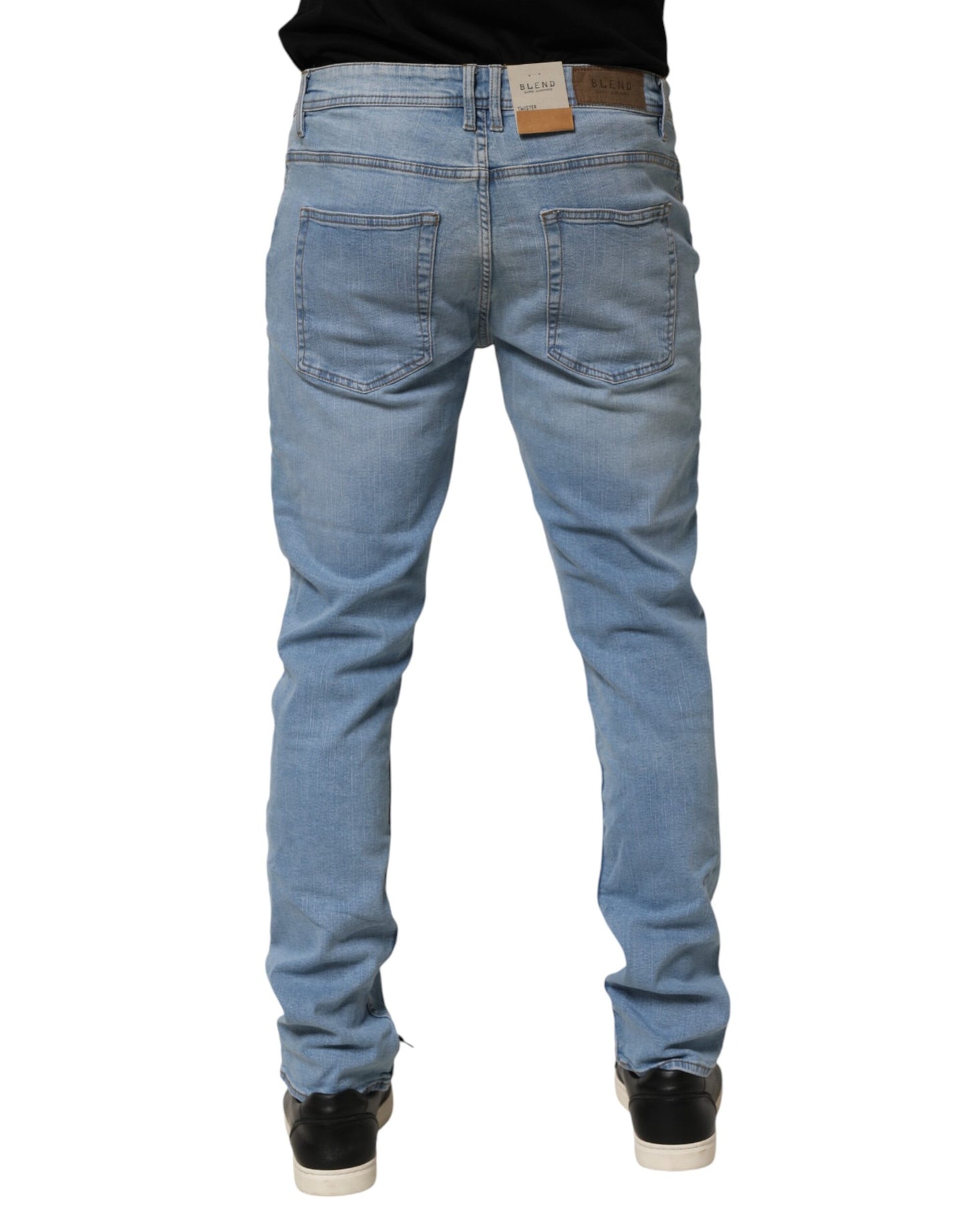 Blend Light Blue Twister Low Waist Slim Fit Men Denim Jeans