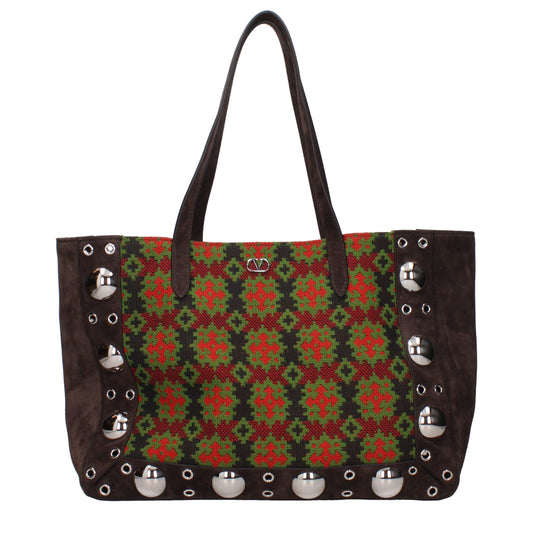Valentino Garavani Schultertasche aus braunem Leder
