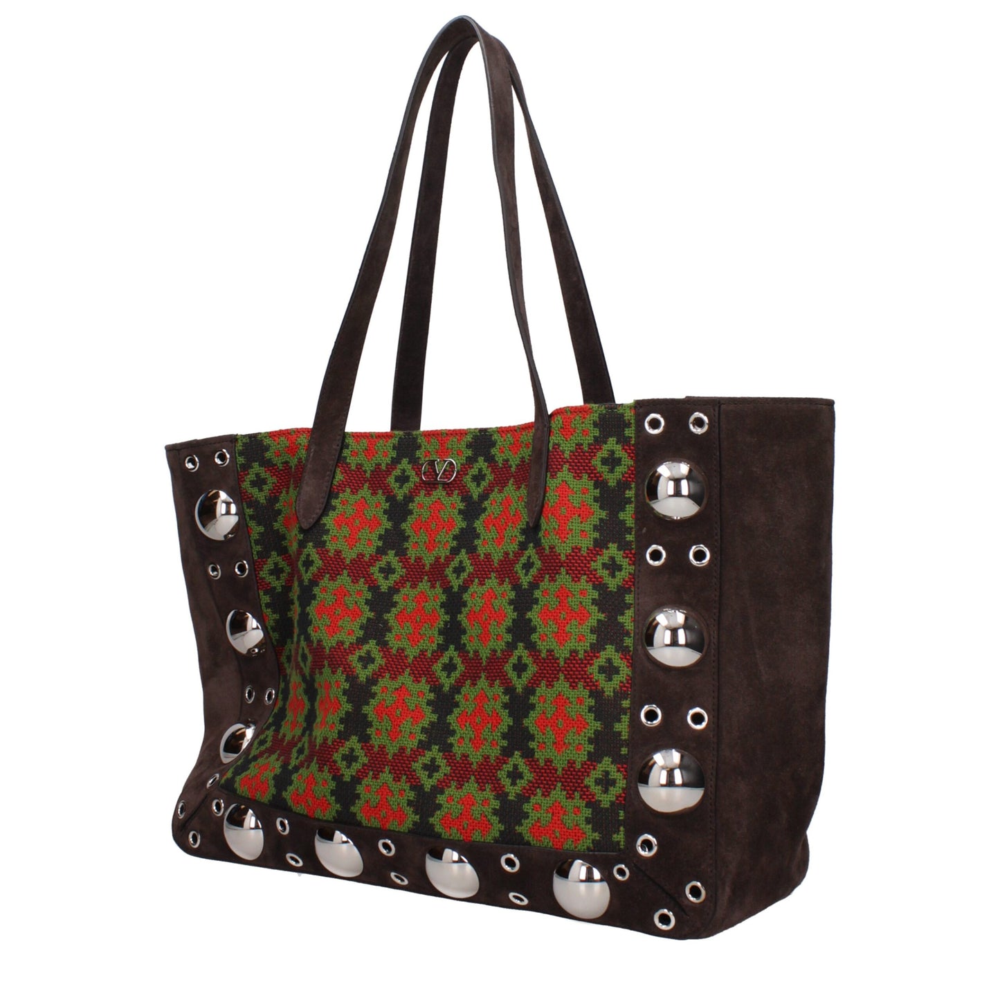 Valentino Garavani Schultertasche aus braunem Leder