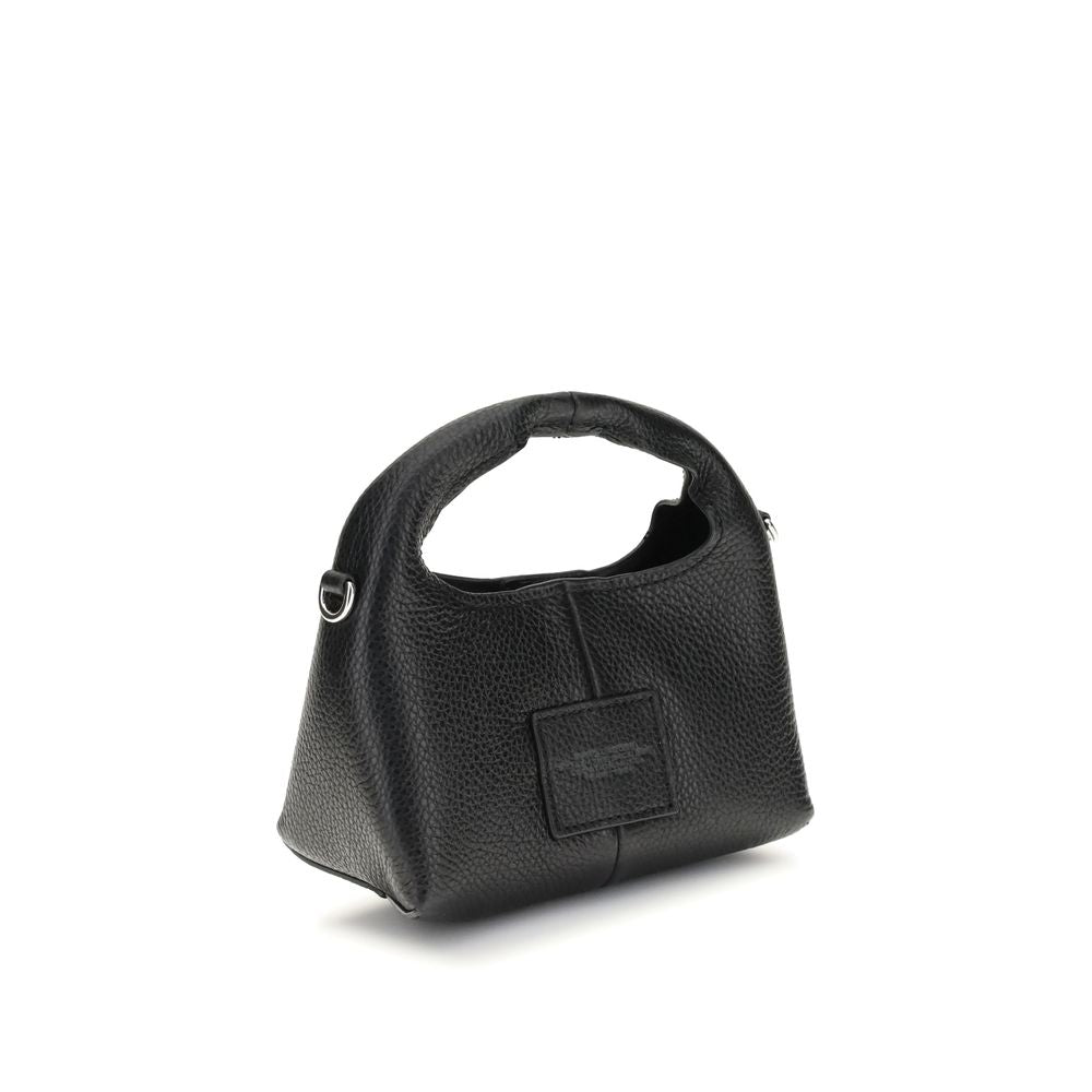 Marc Jacobs Schultertasche aus schwarzem Kalbsleder (Bos Taurus)