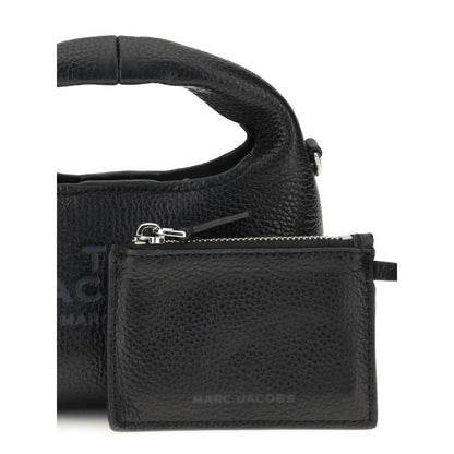 Marc Jacobs Schultertasche aus schwarzem Kalbsleder (Bos Taurus)