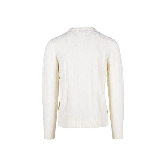 Gianni Lupo Cream Marabou Sportswear