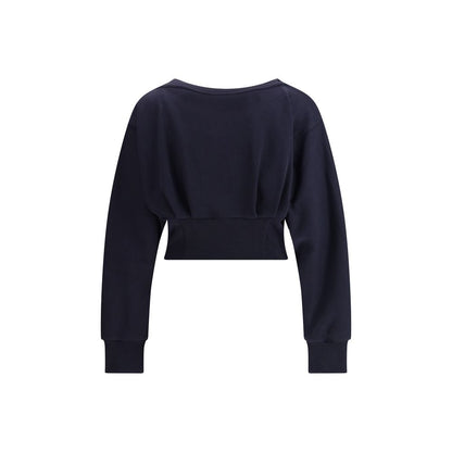 PINKO Baumwoll-Sweatshirt mit Korsett-Detail
