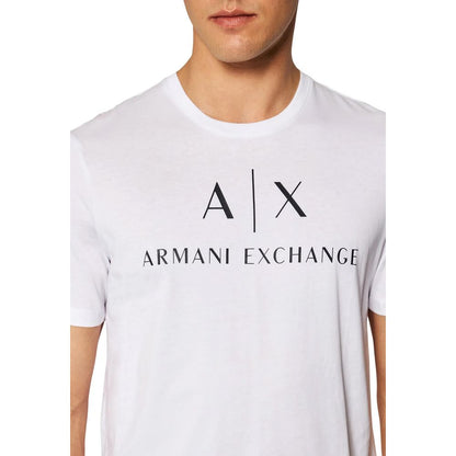 Armani Exchange White Cotton Clothing