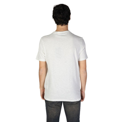 Hugo Boss – Weißes Baumwoll-T-Shirt