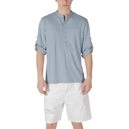 Antony Morato Blue Denim Shirt