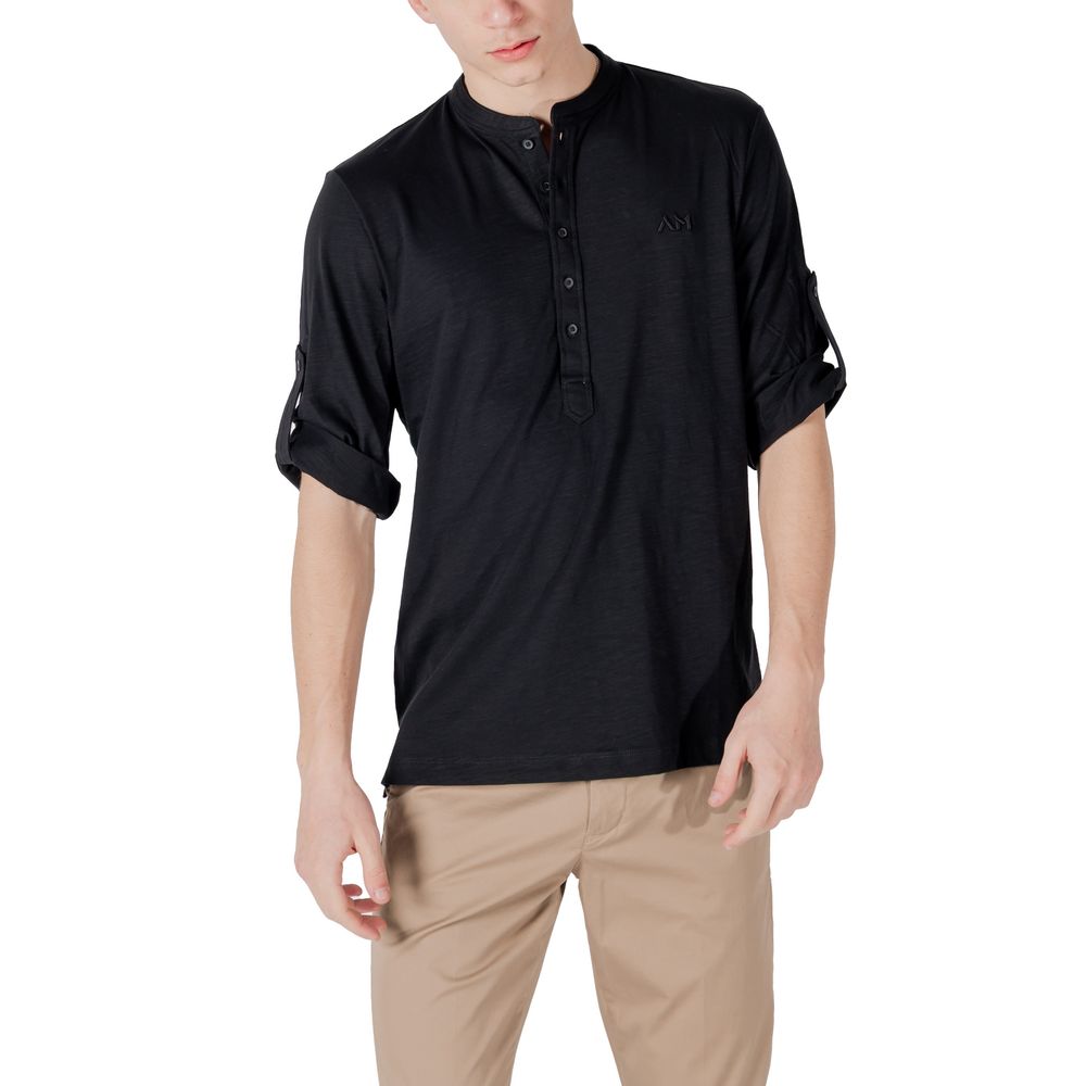 Antony Morato Black Cotton T-Shirt
