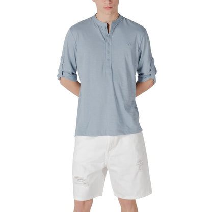 Antony Morato Blue Denim Shirt