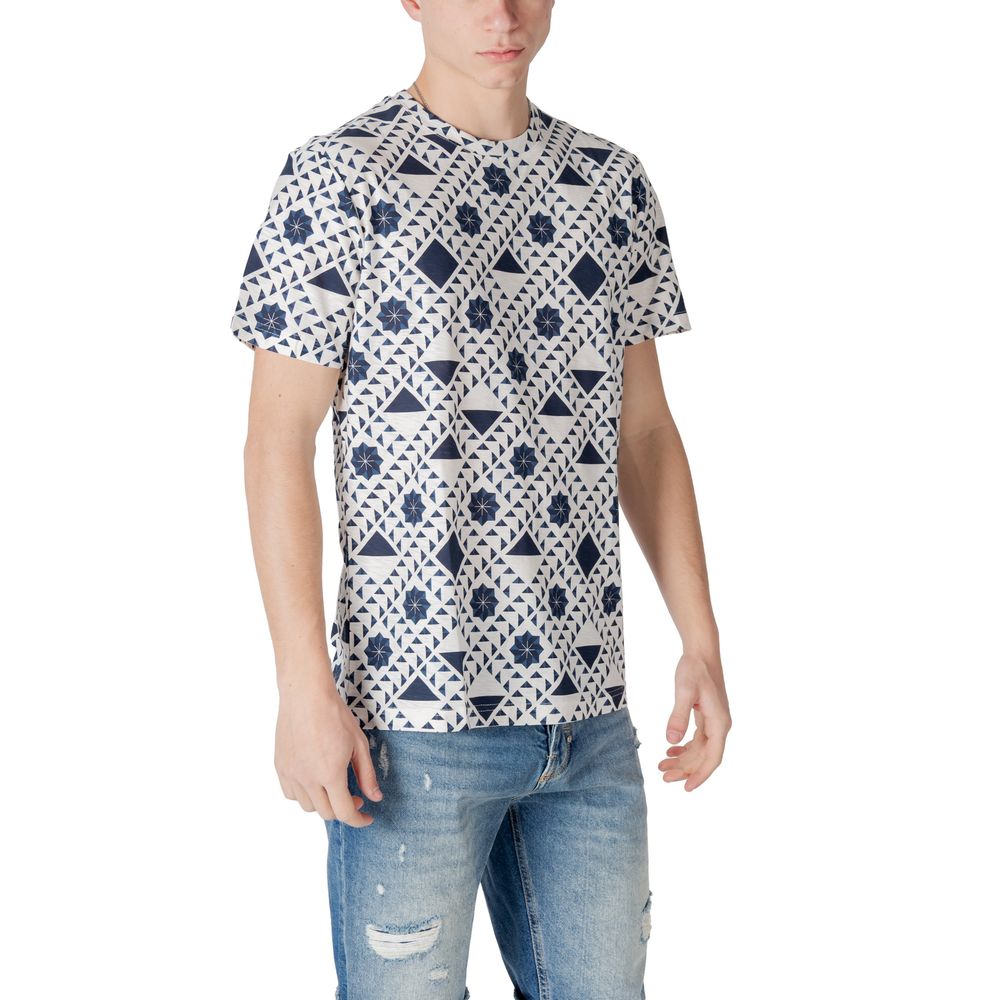 Antony Morato Blue Cotton T-Shirt