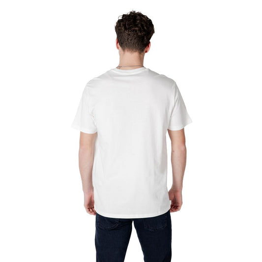 Armani Exchange White Cotton T-Shirt