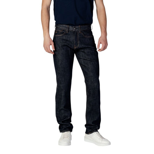 Armani Exchange – Blaue Skinny-Jeans aus Polyester