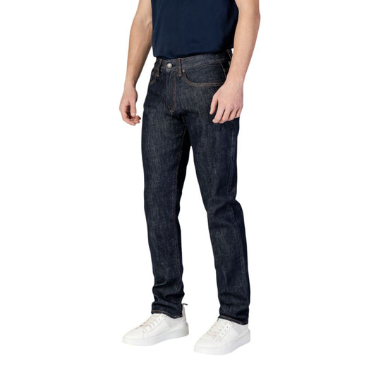 Armani Exchange – Blaue Skinny-Jeans aus Polyester