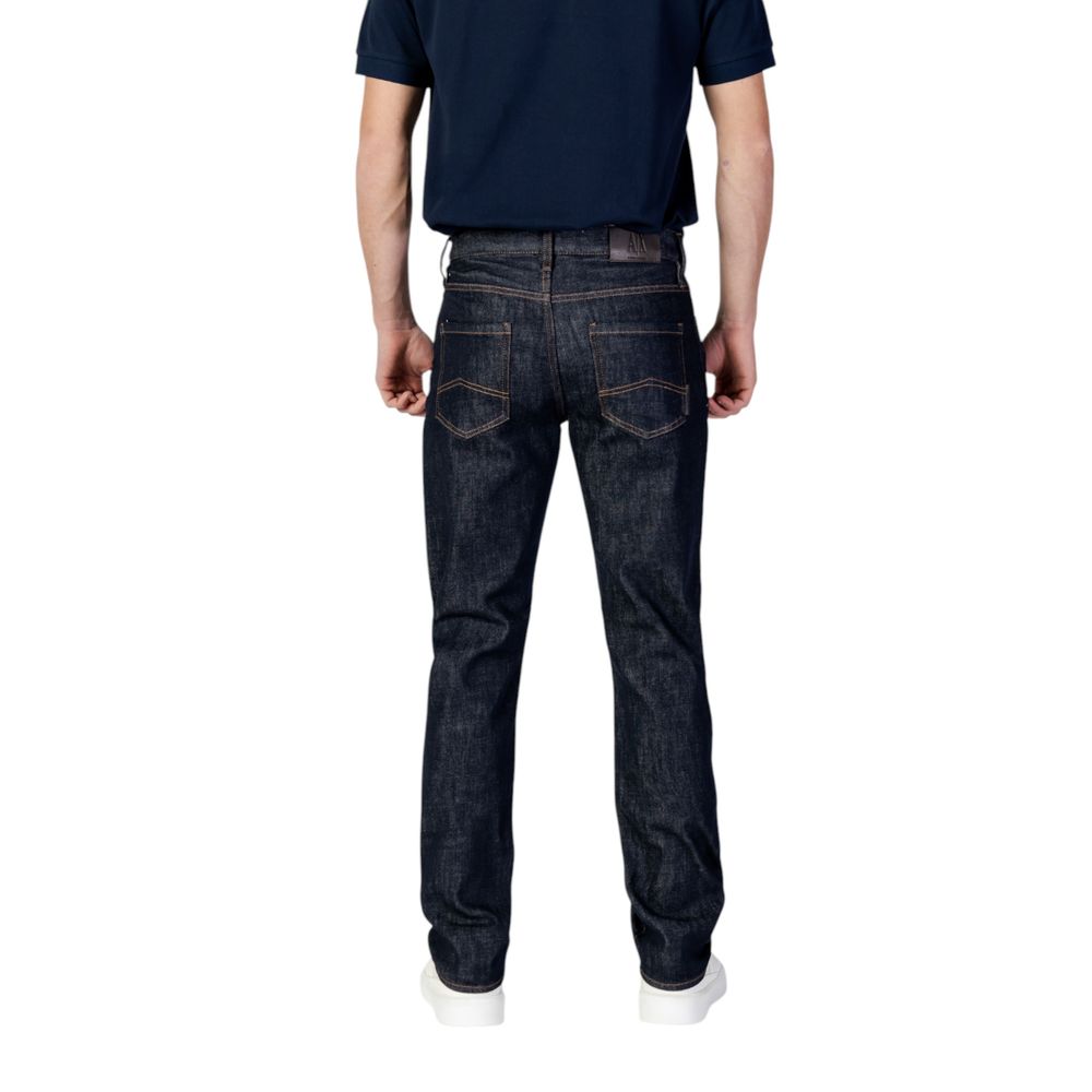 Armani Exchange – Blaue Skinny-Jeans aus Polyester