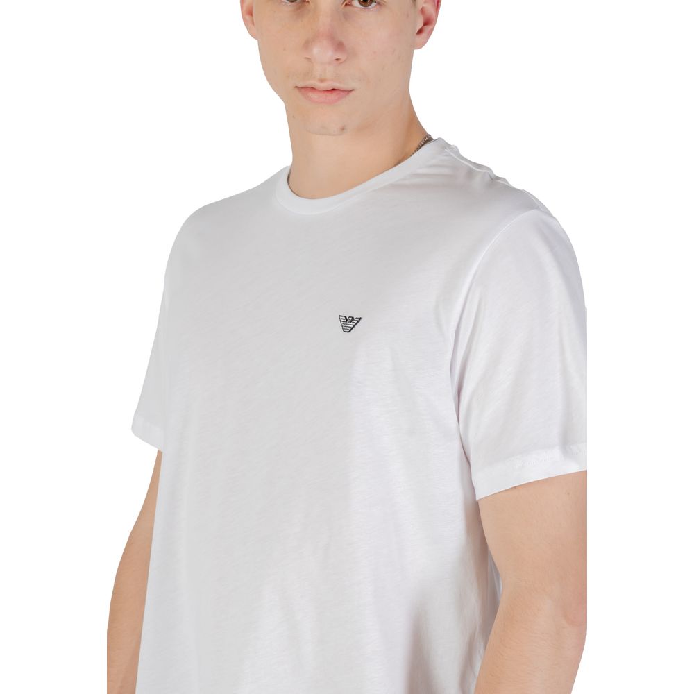 Emporio Armani Underwear – Weißes Baumwoll-T-Shirt