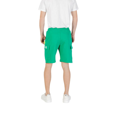 Icon Green Cotton Bermuda