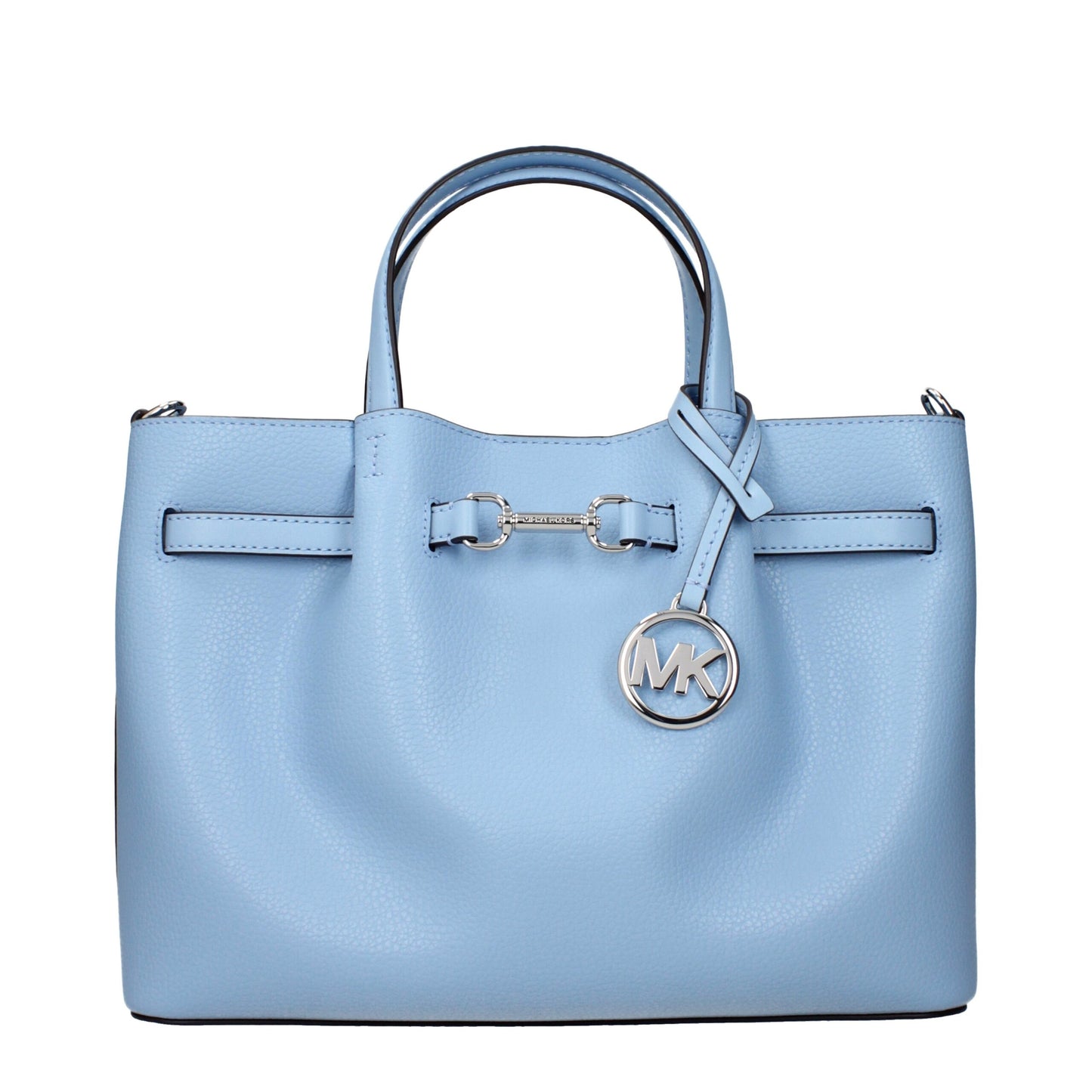 Michael Kors Hellblaue Lederhandtaschen