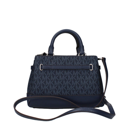 Michael Kors Handtaschen aus blauem Stoff