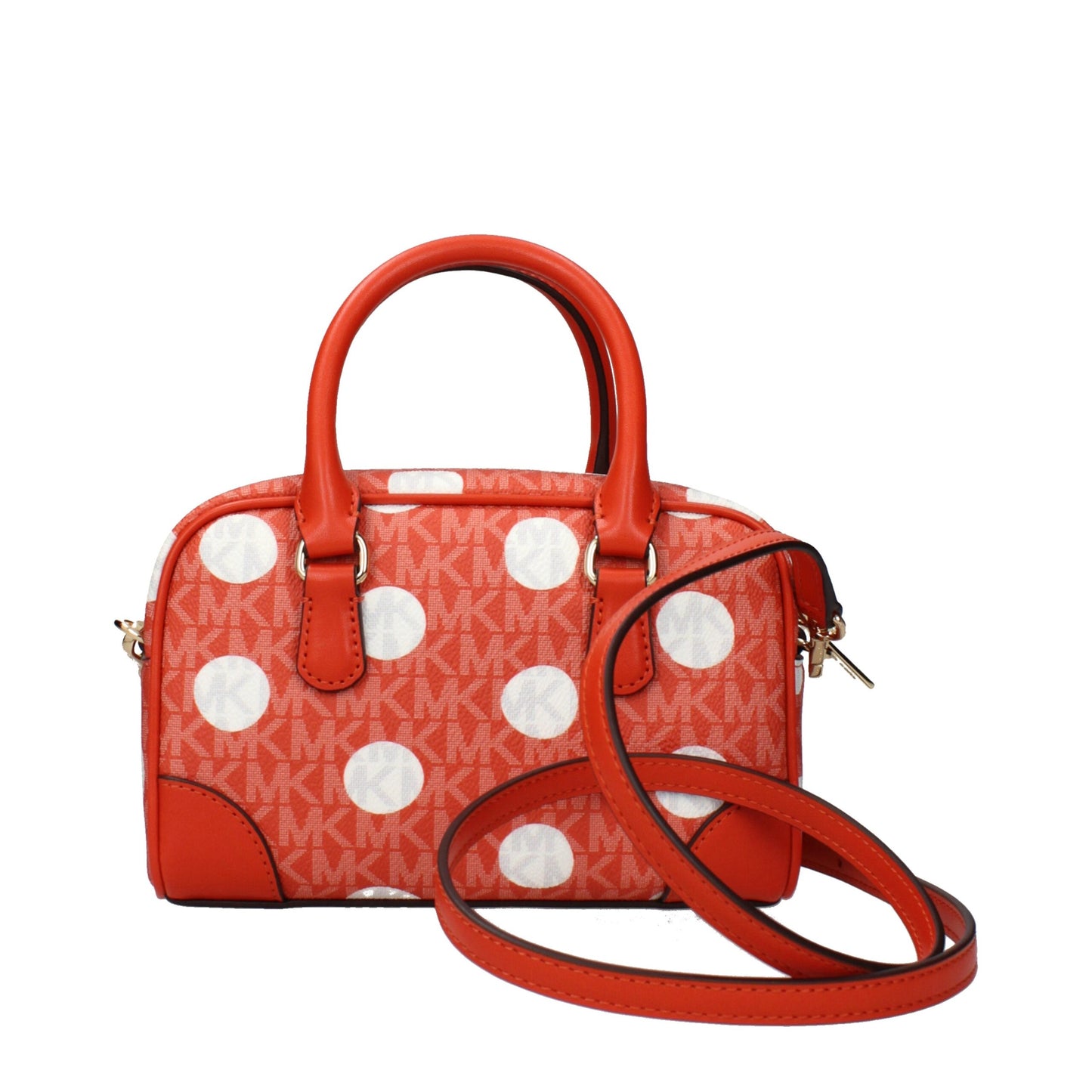 Michael Kors – Orangefarbene Stoffhandtaschen