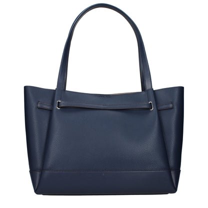 Michael Kors Blaue Schultertaschen aus Leder