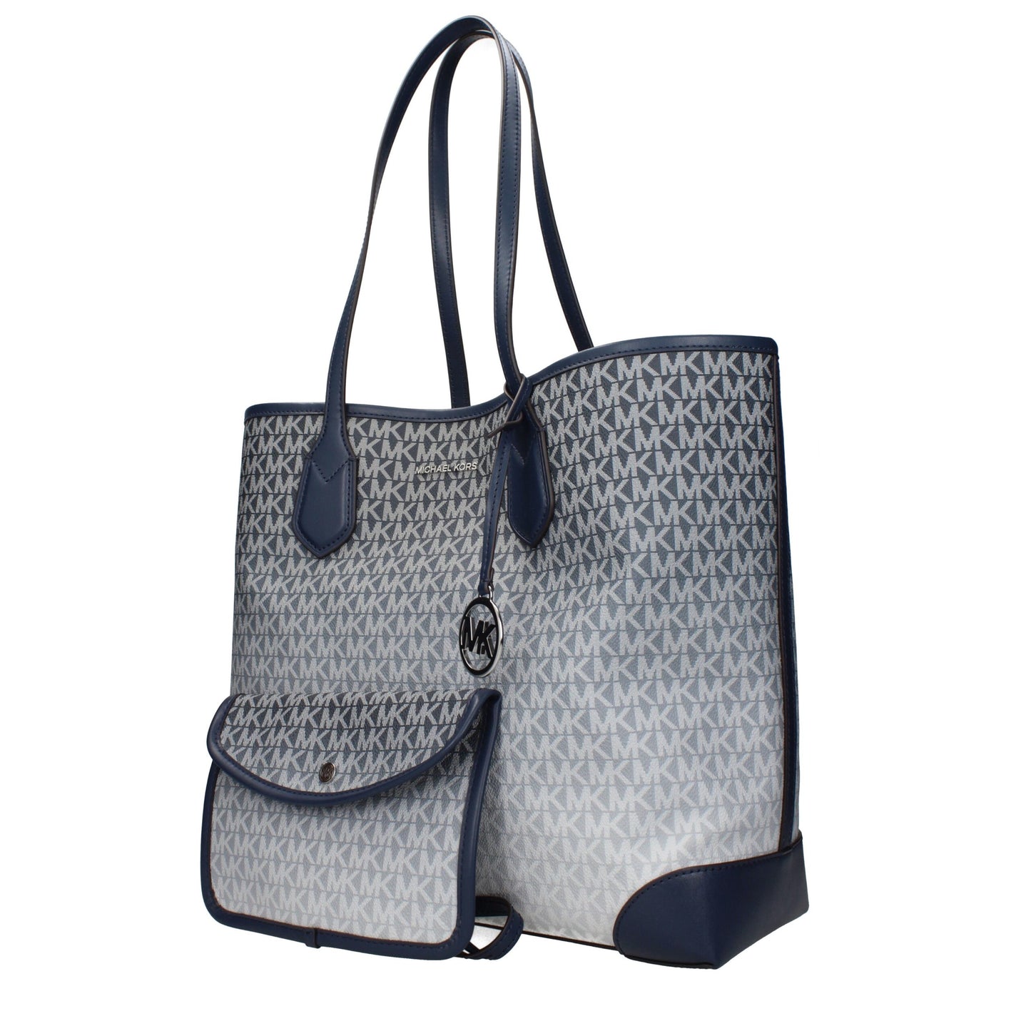 Michael Kors – Schultertaschen aus blauem Stoff