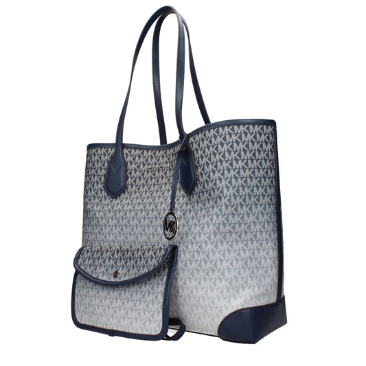 Michael Kors – Schultertaschen aus blauem Stoff