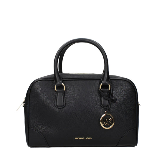 Michael Kors Schwarze Lederhandtaschen