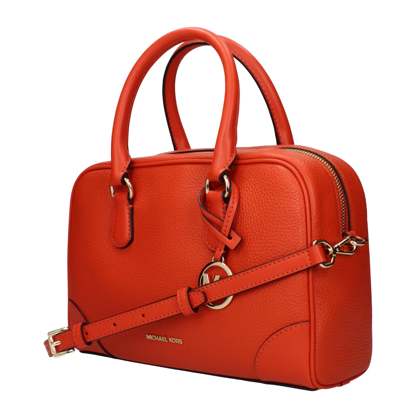 Michael Kors Orange Lederhandtaschen