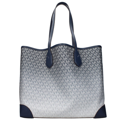 Michael Kors – Schultertaschen aus blauem Stoff