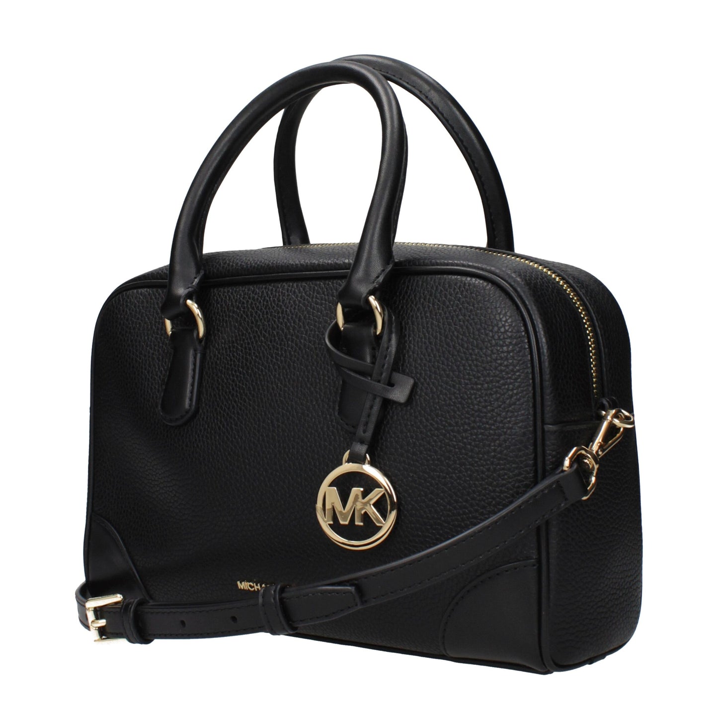 Michael Kors Schwarze Lederhandtaschen