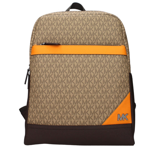 Braune Stoffrucksäcke von Michael Kors